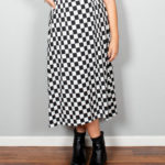 Checkered Skirt